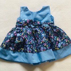 Blue Flowery Dress